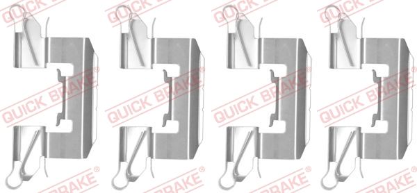 QUICK BRAKE Комплектующие, колодки дискового тормоза 109-1772